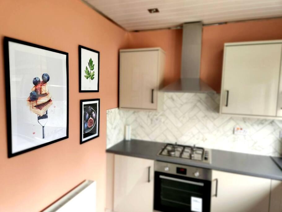 Quirky, Family Home In Glasgow Cardonald エクステリア 写真